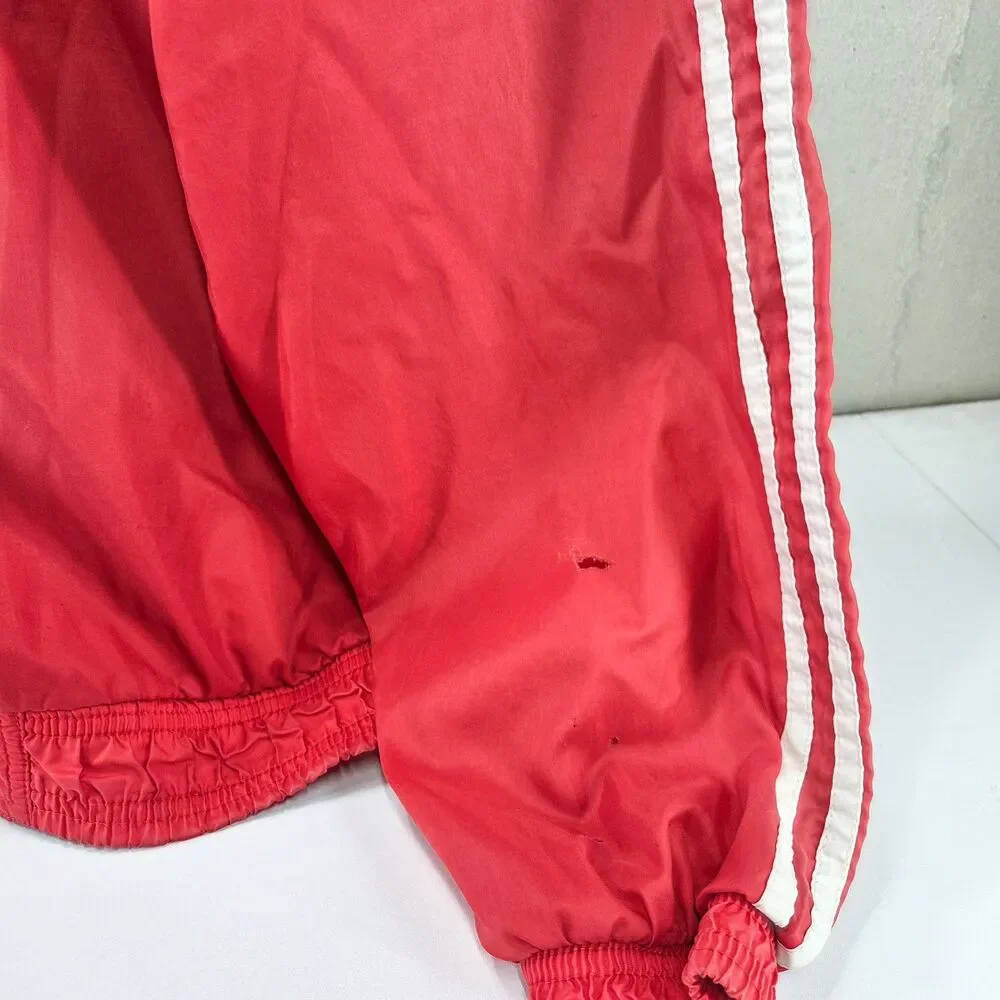 VTG90s Adidas Team True To The Athlete Embroidered 3-Stripe Windbreaker Sz L